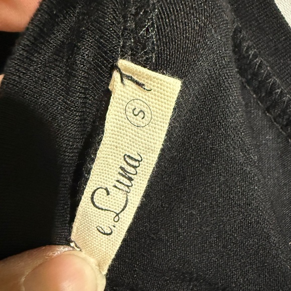 Elegant Black E. Luna Pant Suit Sz S (6QF) - Picture 4 of 4